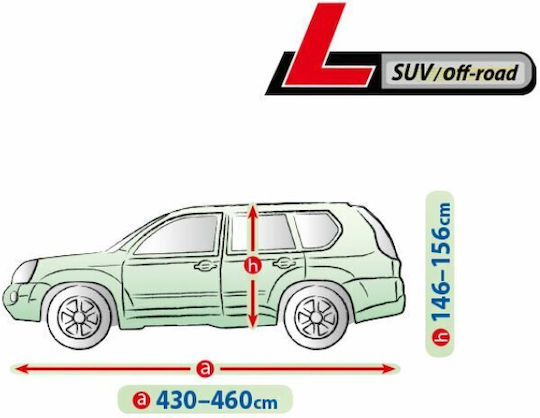 Mobile Garage Full Car Cover Size - L - Suv/off-road