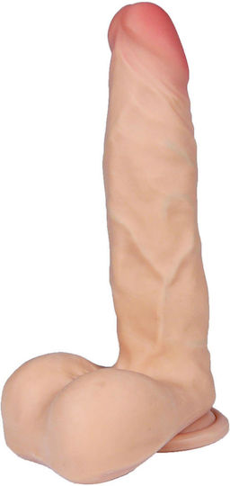 Boss Of Toys Dildo with Balls and Suction Cup Flesh 23cm