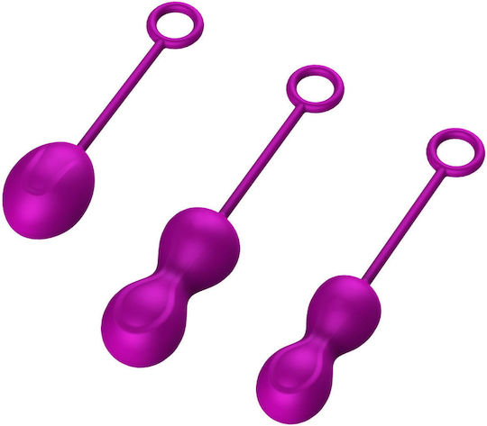 Set Of Geisha Balls For Exercising Kegel Muscles 3pcs