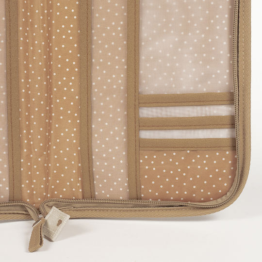 Walking Mum Baby Health Book Case Cinnamon Hearts - Poppy