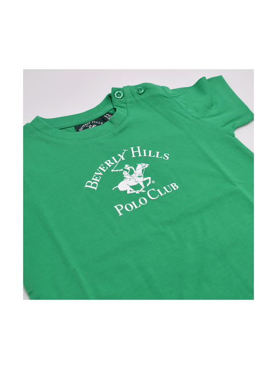 Beverly Hills Polo Club Kinder-T-Shirt Grün