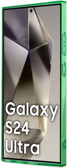 Lacoste Back Cover Πλαστικό Πράσινο (Galaxy S24 Ultra)