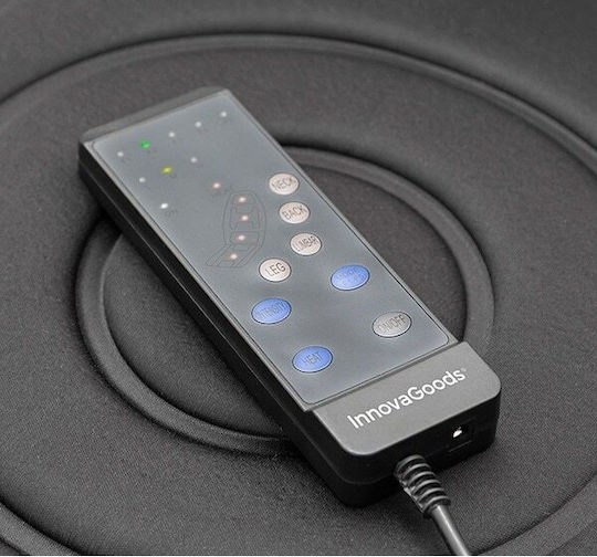 Innovagoods Body Massage Mattress, 20 W, For Neck, Back, Lower Back And Legs, Black