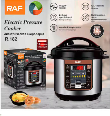 Raf Rice Cooker 1.6kW με Χωρητικότητα 12lt