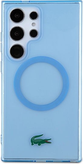 Lacoste Back Cover Πλαστικό Μπλε (Galaxy S24 Ultra)