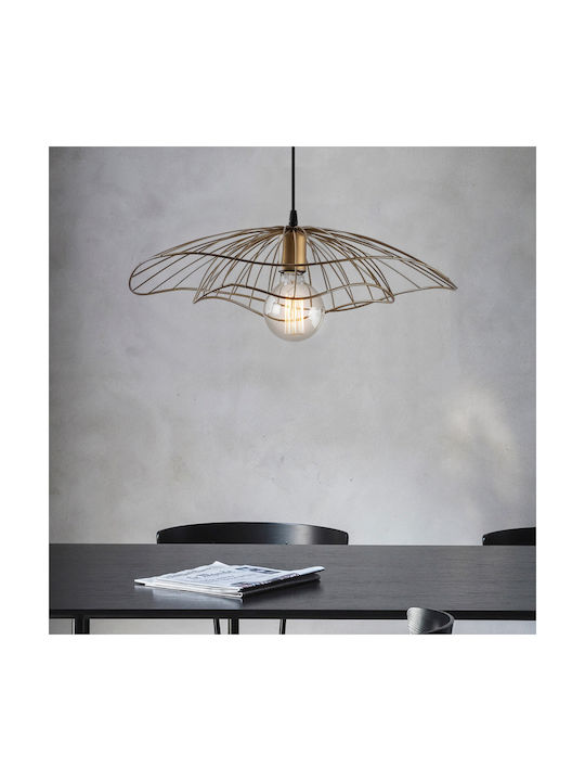 Megapap Pendant Light Gold with Socket E27 50x111cm