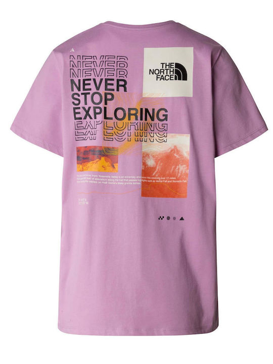 The North Face Γυναικείο T-shirt Ροζ