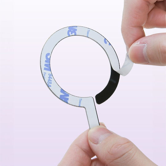 Tech-protect Metalring Magsafe Universal Magnetic Ring 2-pack Black & Silver