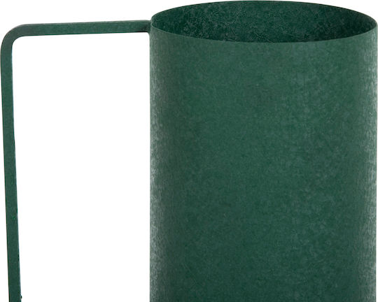 Dekorative Vase Metallisch Flagon Grün F12xH26cm