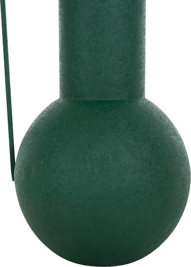 Dekorative Vase Metallisch Flagon Grün F12xH26cm