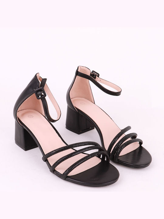 Plato Damen Sandalen in Schwarz Farbe