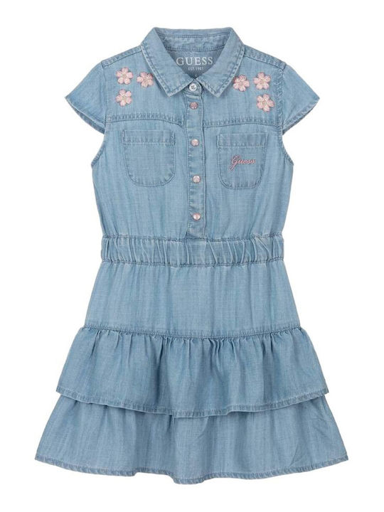 Guess Kids Dress Denim blue