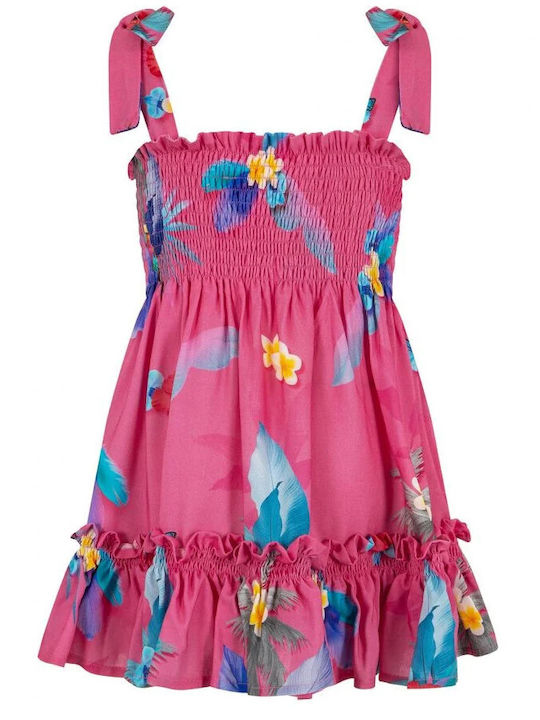 Lapin Kids Dress Floral Sleeveless Multicolour