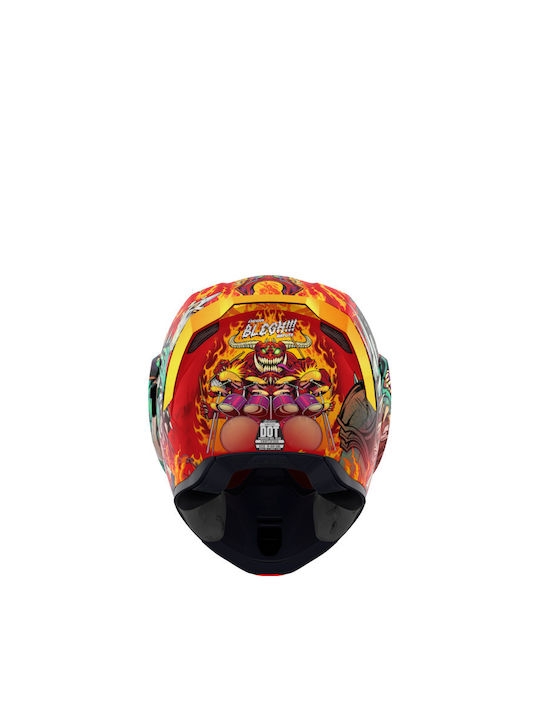 Icon Airflite Blegh Motorcycle Helmet Full Face ECE 22.06 with Sunvisor