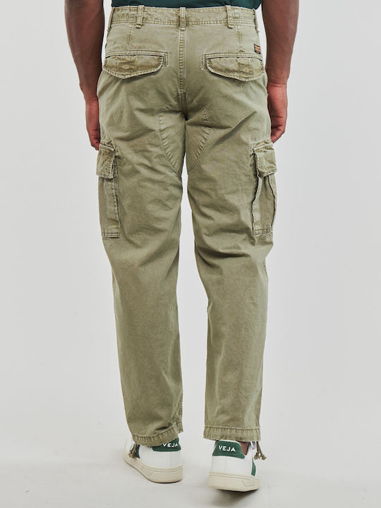 Men's Cargo Baggy Trousers Green