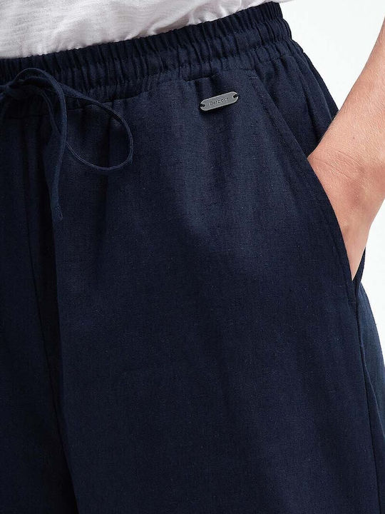Women's Fabric Trousers Blue