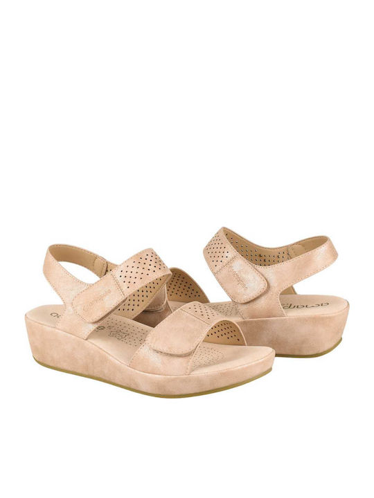 Anatomic Women's Platform Shoes Gold