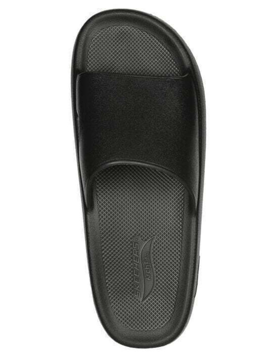 Skechers Arch Fit Slides Schwarze Skechers Arch Fit Slides Schwarze