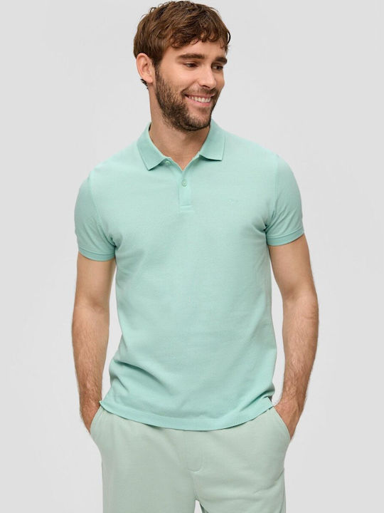 S.Oliver Men's Blouse Polo Mint