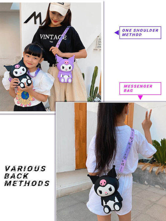 Sanrio Παιδική Τσάντα Ώμου Ροζ 7.87x5.51εκ.