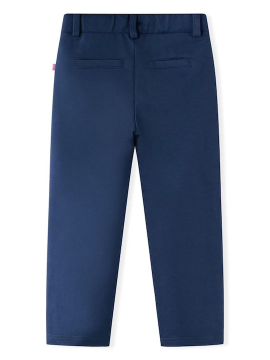 vidaXL Copilăresc Pantalon de Trening Navy Blue 1buc