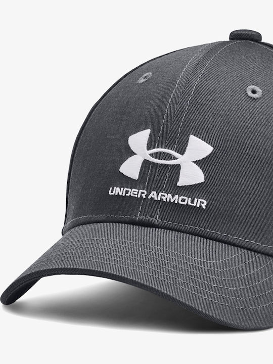 Under Armour Παιδικό Καπέλο Jockey Υφασμάτινο Γκρι
