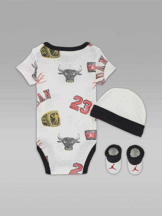 Jordan Set Baby Bodysuit White