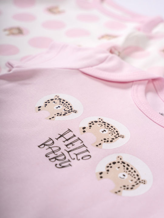 Evita Set Onesies Pink