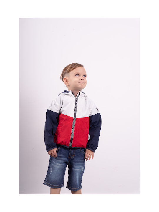 Hashtag Kids Casual Jacket with Hood MULTIPLE