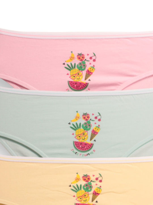 Berrak Set Kinder-Slips Multicolour 4Stück