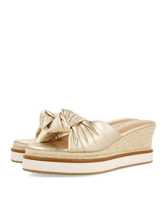 Women's Platform Shoes Gold