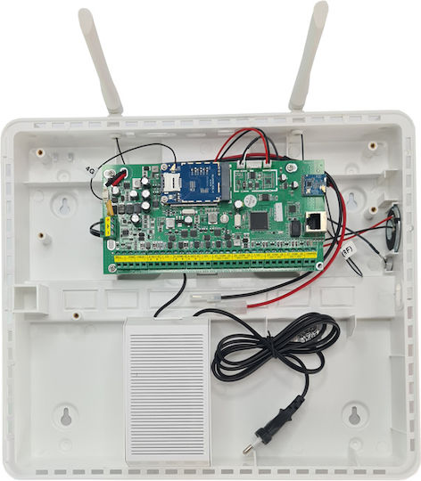 Powertech Drahtlos Alarmsystem mit Zentrale und Tastatur (GSM)