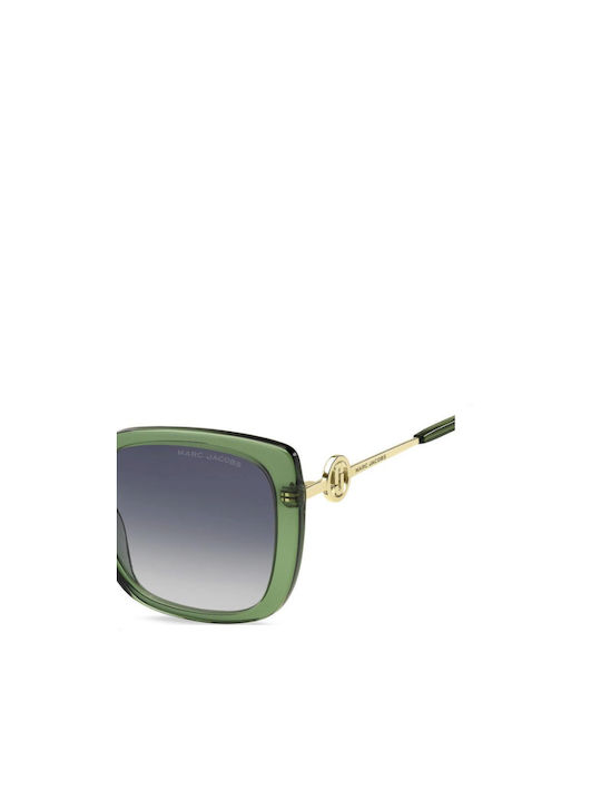 Marc Jacobs Women's Sunglasses with Green Frame and Gray Gradient Lens MARC 727/S 1EDGB