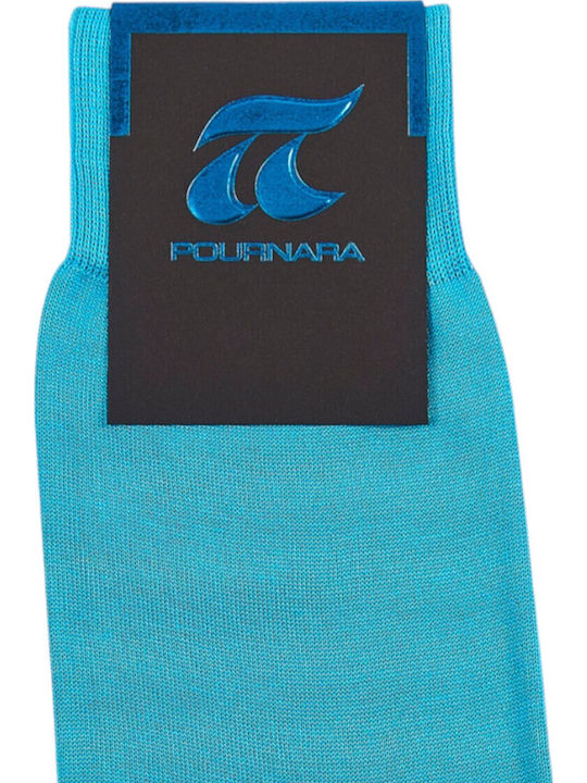Pournara Men's Socks Turquoise