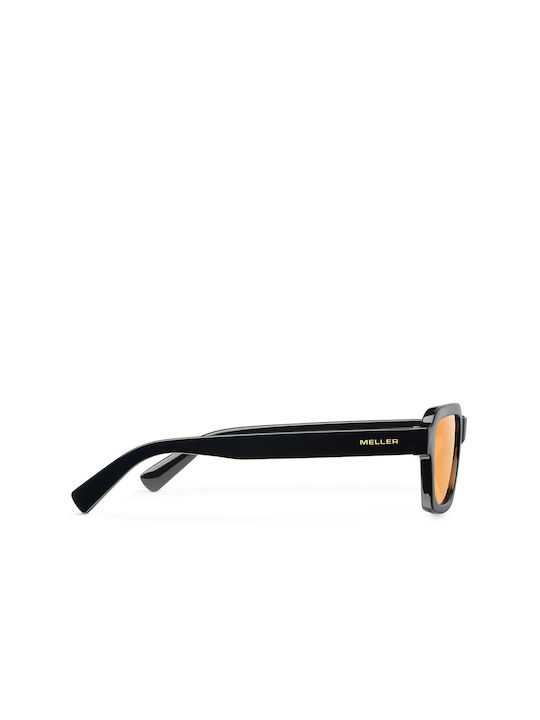 Meller Adisa Γυαλιά Ηλίου με Μαύρο Κοκκάλινο Σκελετό και Πορτοκαλί Polarized Φακό AD-TUTORANGE