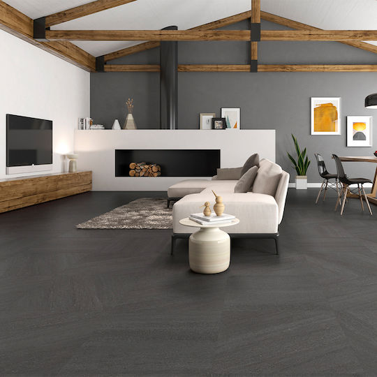 Argenta Ceramica Kursaal Floor Interior Matte Porcelain Tile 150x75cm Raven