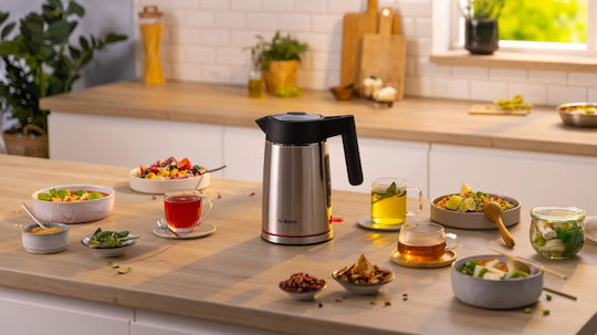 Bosch MyMoment Електрическа Кана 1.7л 2400W Сребриста