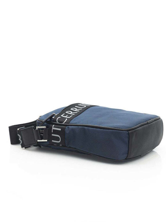 Leather Women's Bag Crossbody Navy Blue