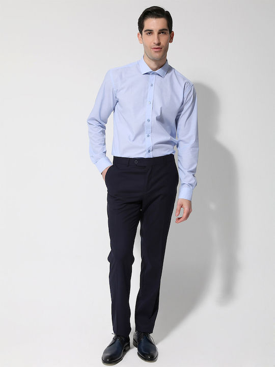 Genaro Men's Shirt Light Blue - Silicon