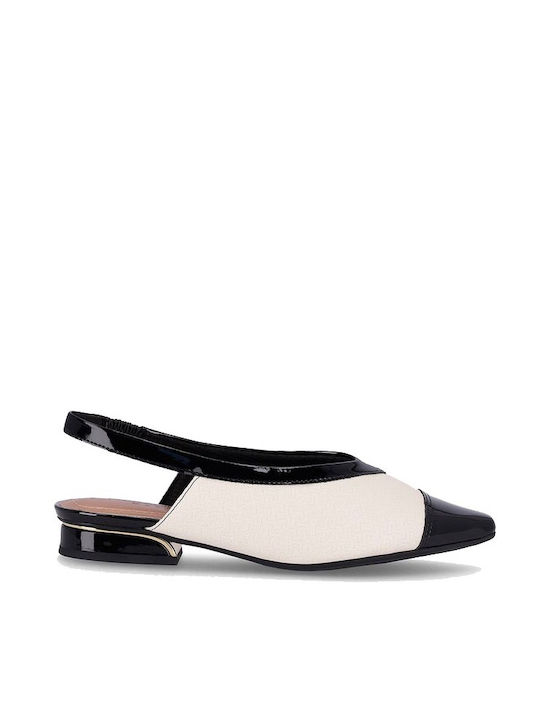 Piccadilly Anatomic Synthetic Leather White Low Heels