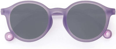 Olivio & Co. Children's Oval Coral Reef-purple Coral Sunglasses 5-12 Years (up to 2 doses)