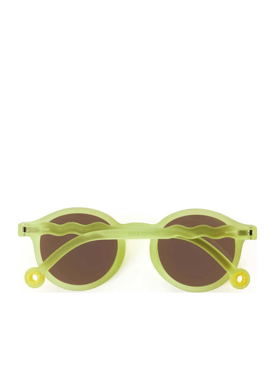 Olivio & Co. Children's Sunglasses Oval Citrus Garden-lime Green 5-12 Years (up to 2 doses)