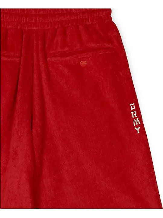 Sportliche Herrenshorts Red