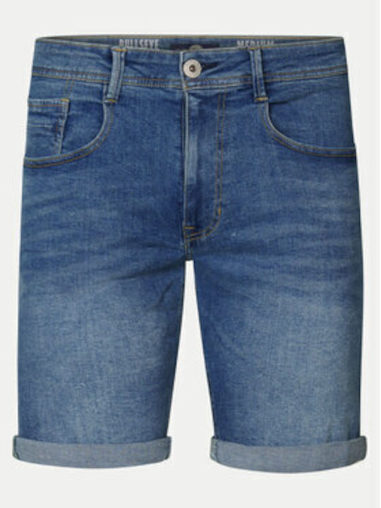 Petrol Industries Herrenshorts Jeans Blue