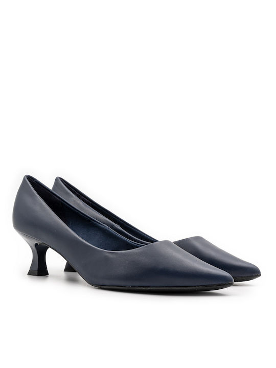 Bottero Leder Pumps Blau