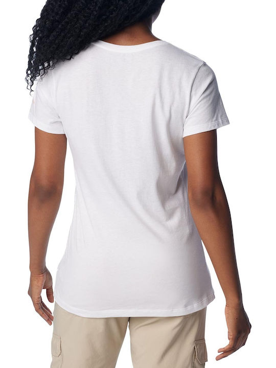 Columbia Damen T-shirt Weiß