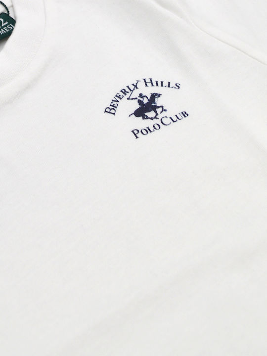 Beverly Hills Polo Club Kids Blouse Short Sleeve White