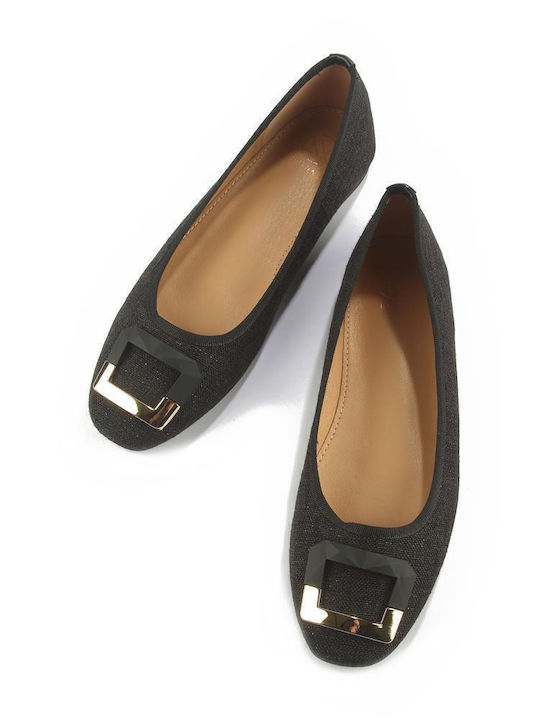 Damen Ballerinas in Schwarz Farbe