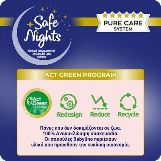 Babylino Diaper Pants Safe Nights for 30-50kg 14pcs