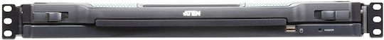 Aten Comutator KVM LCD cu 16 porturi de 19" peste IP Comutator KVM și de date